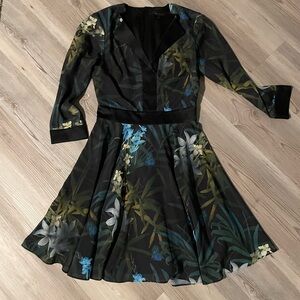Ted Baker London Long Sleeve Dress